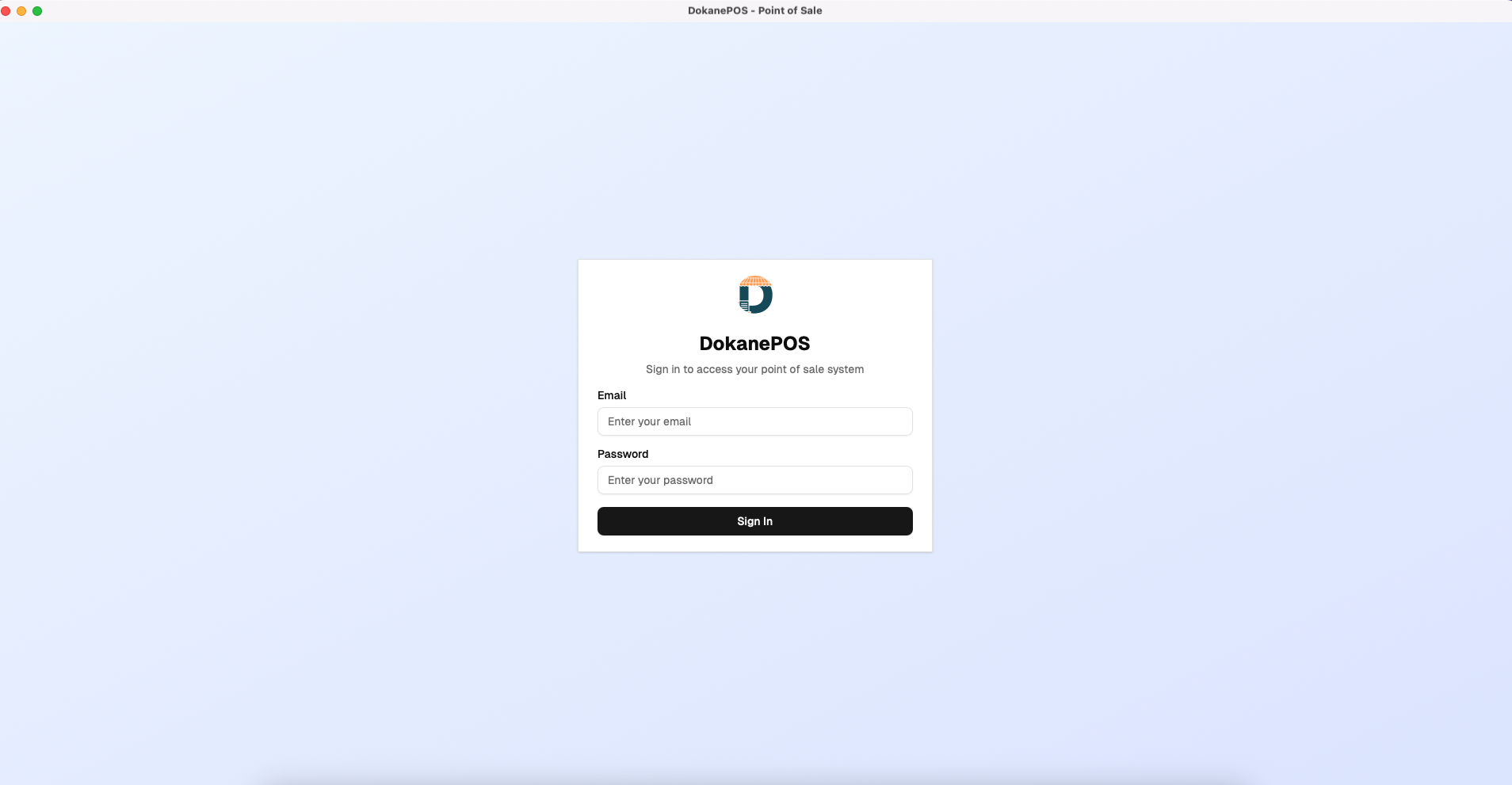 DokanePos desktop sales analytics